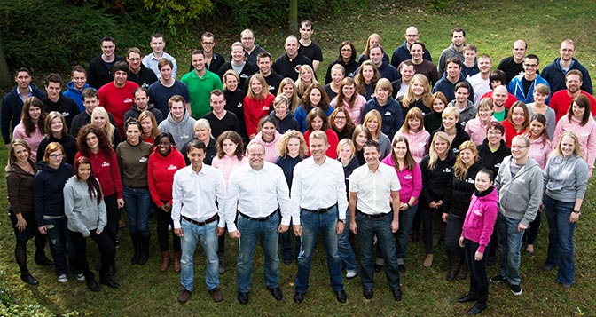Het team